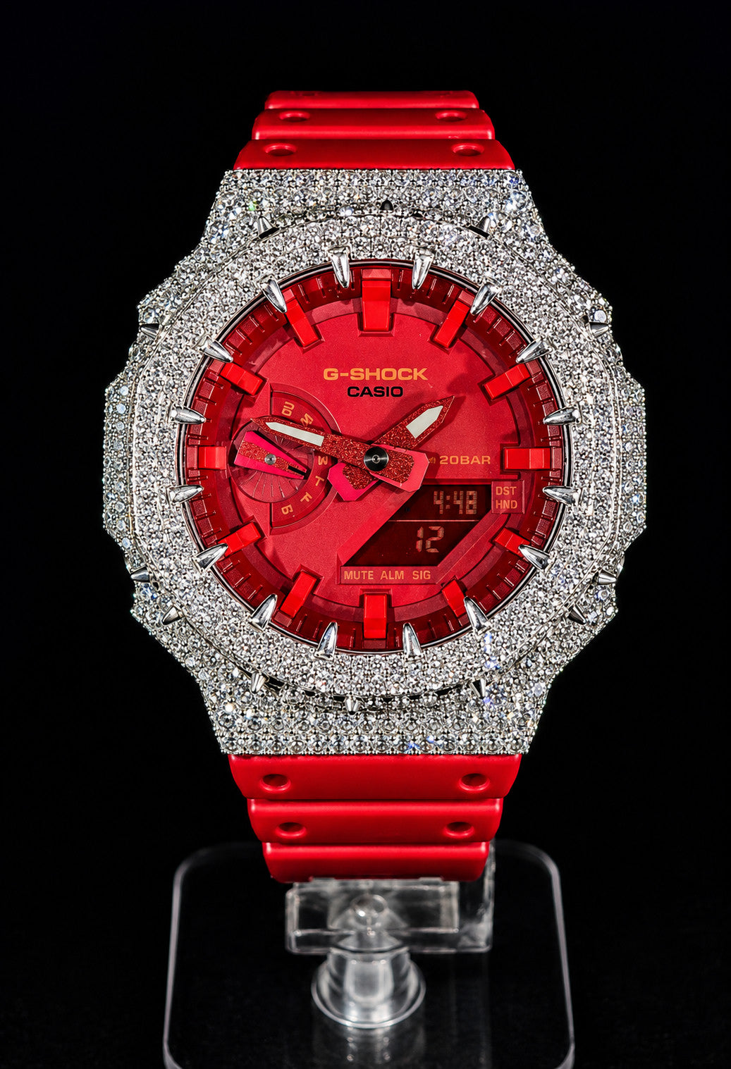 Sport Iced 45 Red Dial
