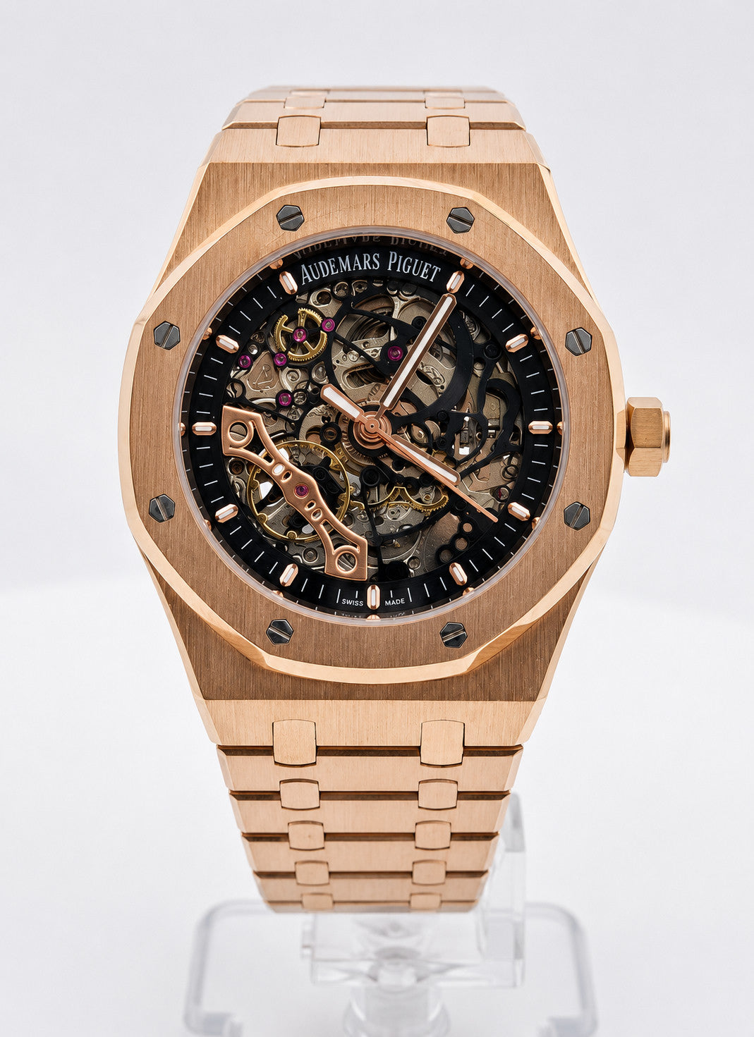 Royal 41 Rose Gold Skeleton