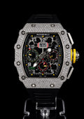 Flyback Chronograph Iced Black Strap