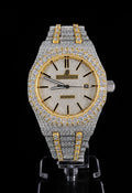 Royal 41 Two-Tone Iced Yellow Gold