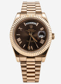 Day Date 40 Rose Gold Chocolate Dial Presidential